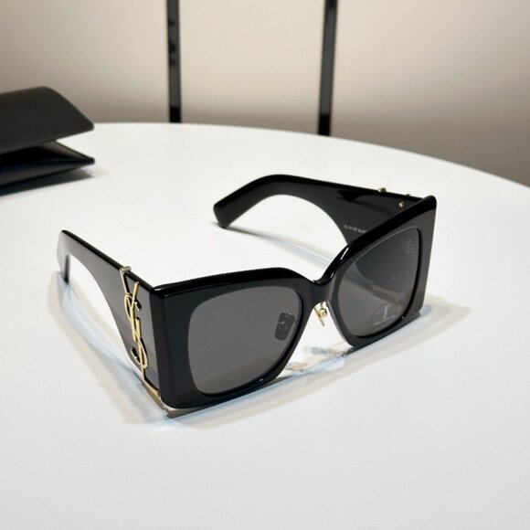 NEW SAINT LAURENT BLAZE SLM119 003 OVERSIZED SUNGLASSES SAINT LAURENT SL M119 - Picture 5 of 15